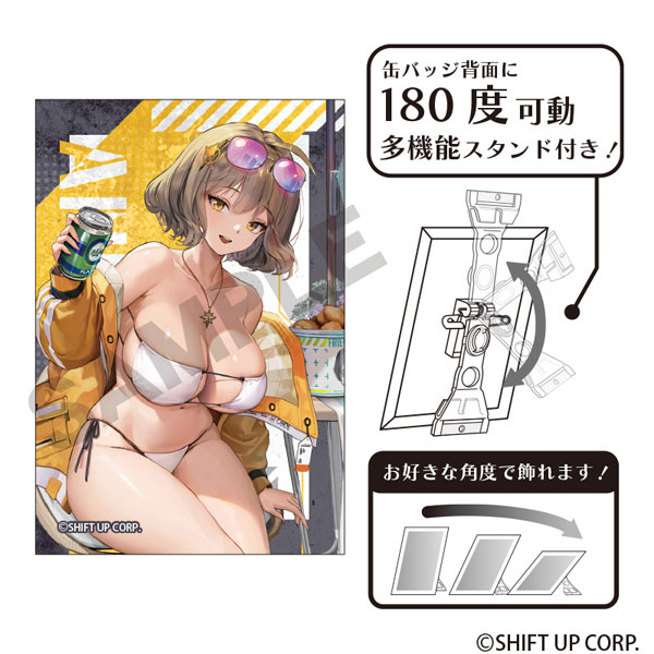 勝利の女神：NIKKE アート缶バッジ アニス[クラックス]