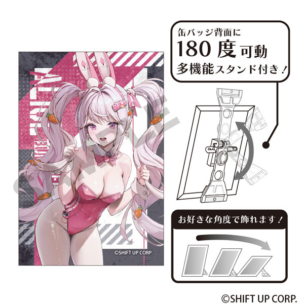 勝利の女神：NIKKE アート缶バッジ アリス[クラックス]
