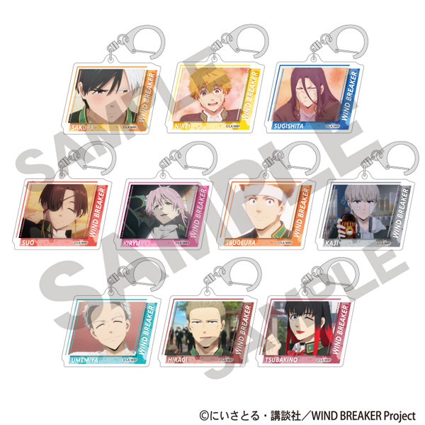 WIND BREAKER トレーディングアクリルキーホルダー 10個入りBOX[クラックス]