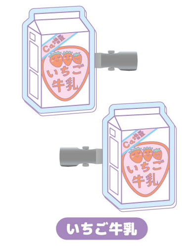 ヘアクリップ 銀魂01 いちご牛乳[バンダイ]
