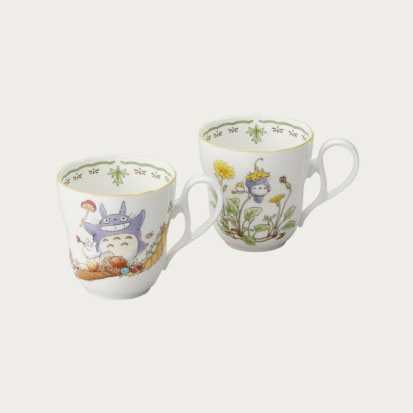 となりのトトロ マグペアセット(絵変り)[ノリタケカンパニーリミテド]《発売済・在庫品》