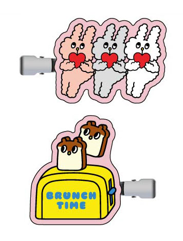 ヘアクリップ BUNNI KONBINY05 集合B[バンダイ]