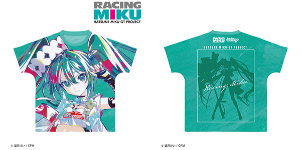 初音ミク Ani-Art フルグラフィックTシャツ Mサイズ AMNIBUS ピアプロキャラクターズ - 初音ミク Ani-Art フルグラフィックT