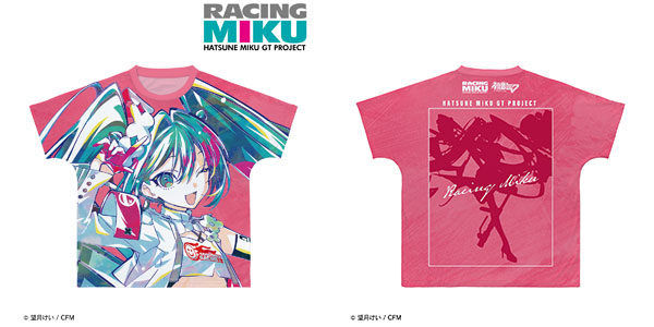 初音ミク GTプロジェクト レーシングミク 2025Ver. Ani-Art フルグラフィックTシャツ ver.B ユニセックス M[アルマビアンカ]《１０月予約》
