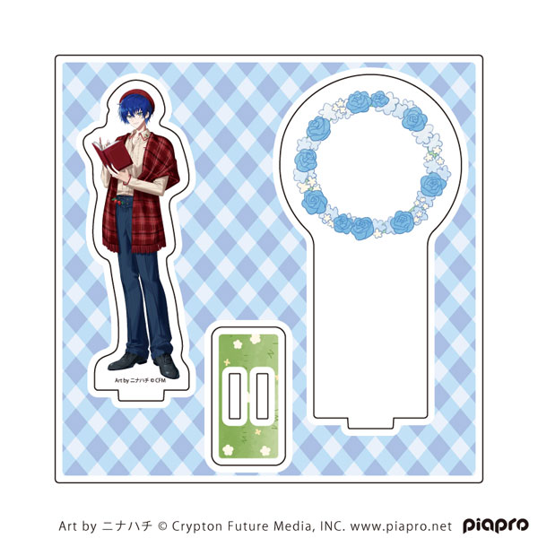 アクリルスタンドプレート「ピアプロキャラクターズ」24/KAITO ピクニックver.(描き起こしイラスト)[A3]《０８月予約》
