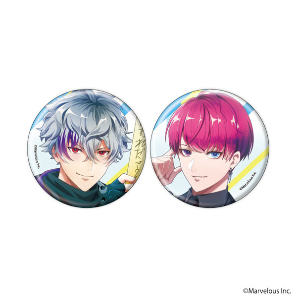 缶バッジ2個セット「千銃士：Rhodoknight」02/マークス＆ライク
