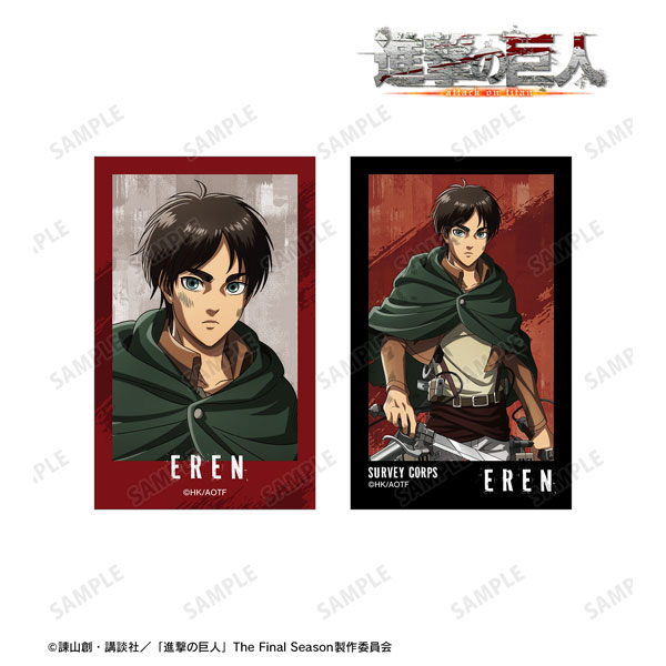 進撃の巨人 season 3 vol 2 限定 イラストカード エレン リヴァイ