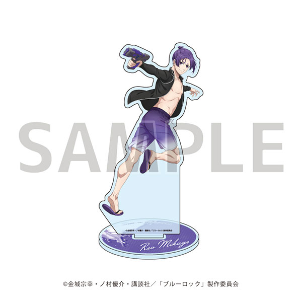 ホログラムアクリルスタンド「TVアニメ『ブルーロック』」06/水着ver. 御影玲王(描き下ろしイラスト)[A3]《発売済・在庫品》
