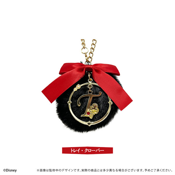 ディズニー ツイステッドワンダーランド ゆらゆらファーバッグチャームvol.1 トレイ・クローバー[タピオカ]《在庫切れ》
