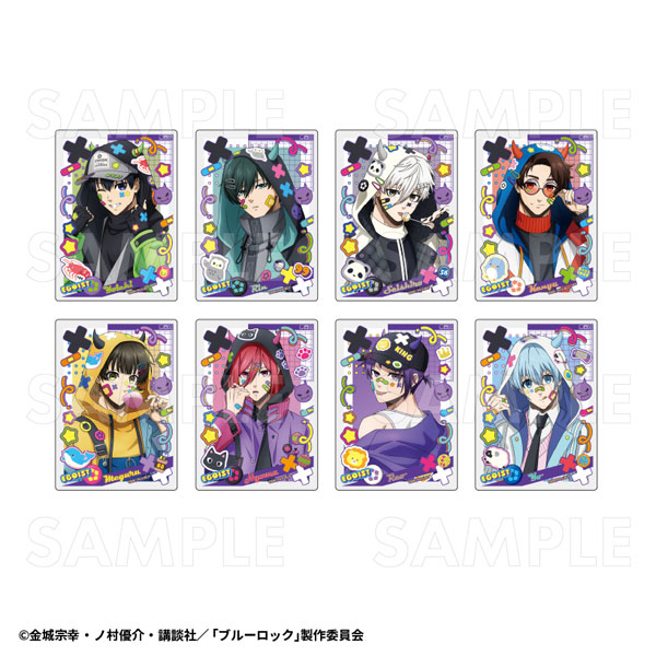 TVアニメ『ブルーロック』でびデコパーカー トレーディングアクリルカード 8個入りBOX[ティームエンタテインメント]