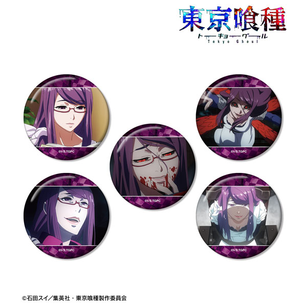 超希少品】東京喰種トーキョーグール 金木研 白カネキ 缶バッジ