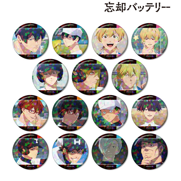 忘却バッテリー 忘バ プレミアムバンダイ ホロホロ缶バッジ 岩崎監督2個 ハピクロ！】忘却バッテリー ホロホロ缶バッジ(全13種) : アニメ