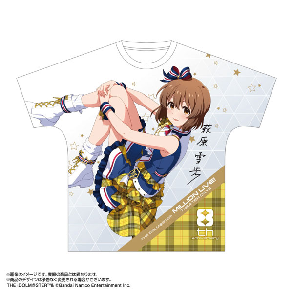 限定販売】アイドルマスター ミリオンライブ！ フルカラーTシャツ 萩原