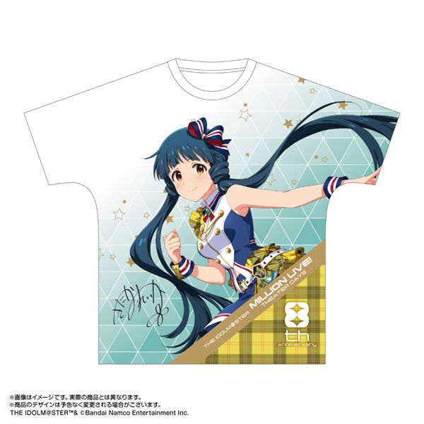 未開封 フィーバー アイドルマスター ミリオンライブ！抽プレ Tシャツ Lサイズ アイドルマスター ミリオンライブ！』グッズ発売 「伊吹 翼」Tシャツ