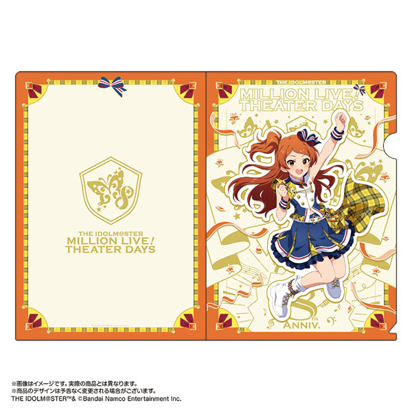 【新品】アイドルマスター ミリオンライブ 1周年記念限定 クリアファイル 限定販売】アイドルマスター ミリオンライブ！ クリアファイル