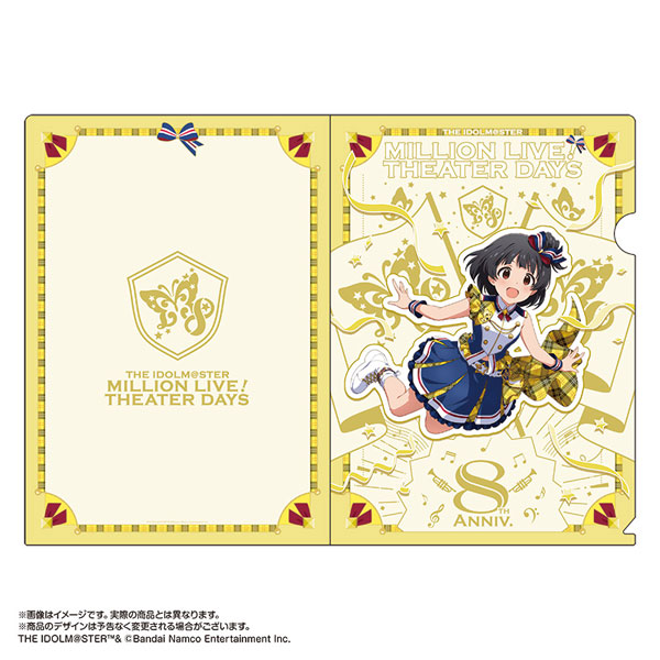 【新品】アイドルマスター ミリオンライブ 1周年記念限定 クリアファイル アイドルマスター ミリオンライブ！ クリアファイル 水瀬伊織