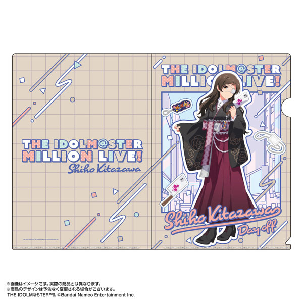 アイドルマスターミリオンライブ！ 北沢志保 セット売り キャラファイングラフ+α 限定販売】アイドルマスター ミリオンライブ！ クリアファイル 北沢