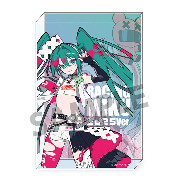レーシングミク 2025 キービジュアル1 Ver. アクリルブロック[ホビーストック]