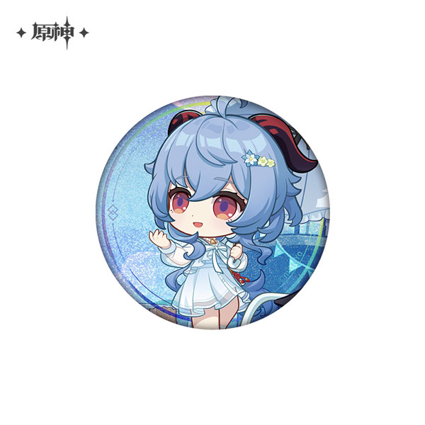 原神 まったり漫遊シリーズ デフォルメ缶バッジ 甘雨[miHoYo]