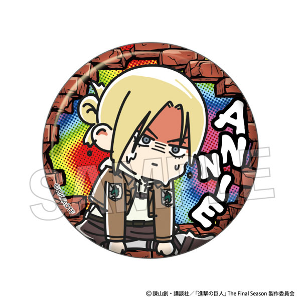 進撃の巨人 ATSUI缶バッジ アニ[PROOF]