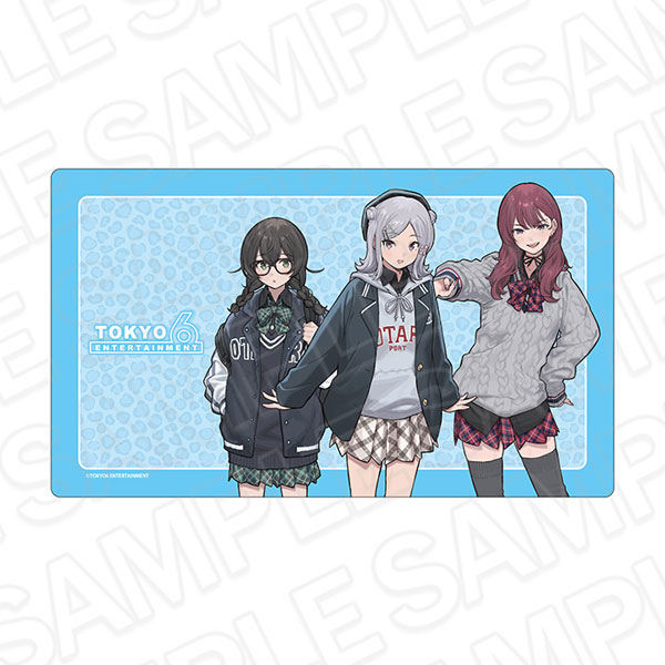 TOKYO6キャラクターズ ラバーデスクマット GAL ver.[コンテンツシード