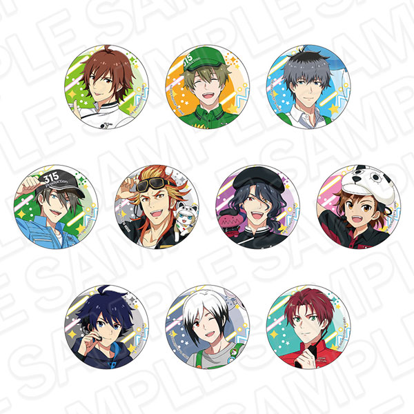 アイドルマスター SideM カンバッジ(ブラインド) 遊園地 ver. 10個入りセット[コンテンツシード]《発売済・在庫品》