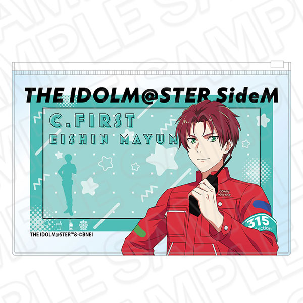 アイドルマスター SideM クリアポーチ 眉見鋭心 遊園地 ver