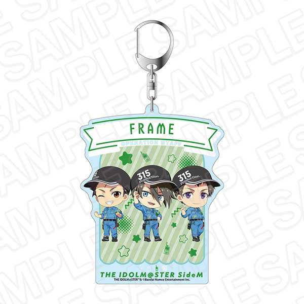 アイドルマスター SideM デカキーホルダー FRAME 遊園地 ミニキャラ ver.[コンテンツシード]《０９月予約》