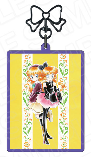 怪盗セイント・テール キラキラ両面キーホルダー 芽美＆セイント
