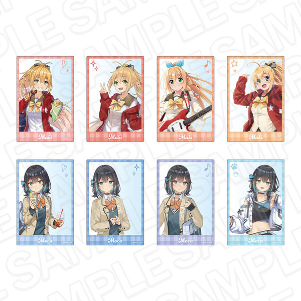 弦巻マキ＆宮舞モカ アクリルカード(ブラインド) 8個入りセット[コンテンツシード]《在庫切れ》
