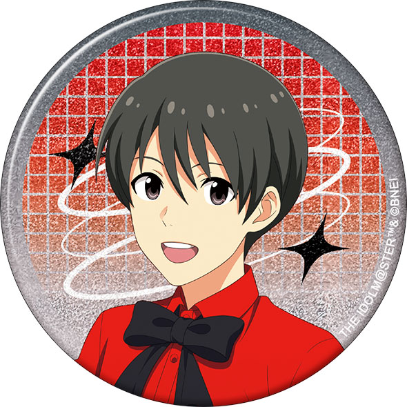 アイドルマスター SideM グリッター缶バッジ 冬美旬 サマーマーケット