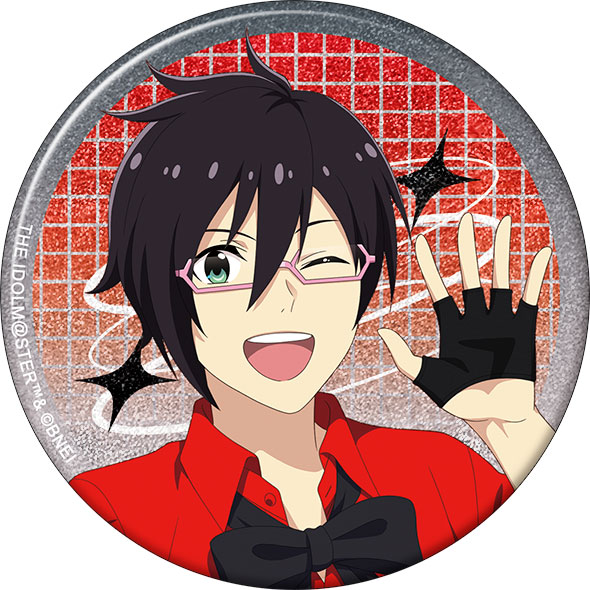 アイドルマスター SideM グリッター缶バッジ 伊瀬谷四季 サマー