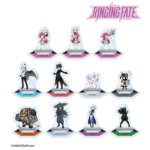TVアニメ『RINGING FATE』 トレーディングミニアクリルスタンド 11個入りBOX[アルマビアンカ]