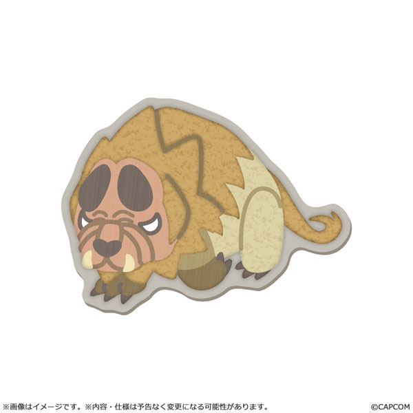 モンスターハンター モンでふぉ サガラ刺繍ステッカー ドシャグマ[カプコン]