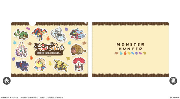 モンスターハンター モンでふぉ クリアファイル キービジュアル[カプコン]