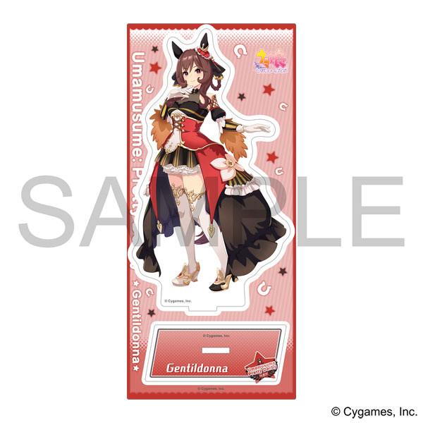 未開封】ジェンティルドンナ ウマ娘 公式グリッター缶バッジ