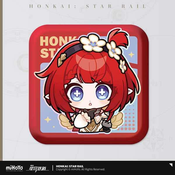 崩壊：スターレイル パムの展示館シリーズ スクエア缶バッジ トリビー[miHoYo]
