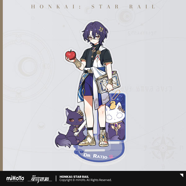 崩壊：スターレイル ちびねこシリーズ アクリルスタンド Dr.レイシオ[miHoYo]《０９月仮予約》