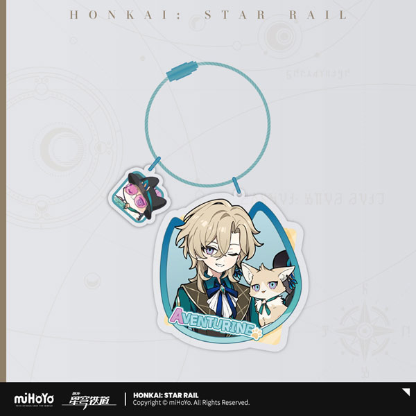 崩壊スターレイル 猫猫アクリルスタンド アベンチュリン ×5 Amazon.co.jp: 崩壊：スターレイル 公式グッズ 正規品 ちびネコ