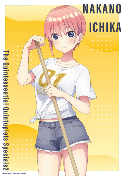 五等分の花嫁* クリアポスター 中野一花[ムービック]