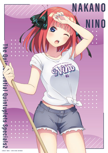 五等分の花嫁* クリアポスター 中野二乃[ムービック]