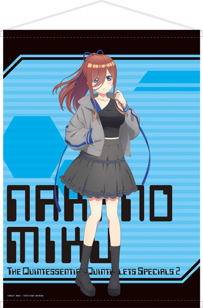五等分の花嫁∽」等身大タペストリー 中野三玖｜アニメバコ【心