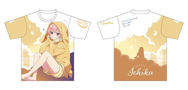 五等分の花嫁　フルグラフィックTシャツ　中野一花 五等分の花嫁* フルグラフィックTシャツ 中野一花[ムービック