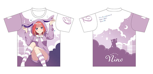五等分の花嫁* フルグラフィックTシャツ 中野二乃[ムービック