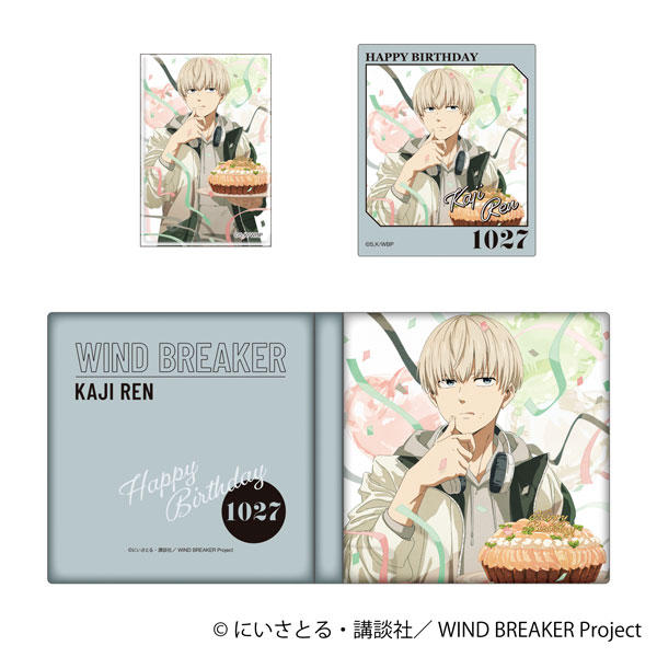 梶蓮 9点 WIND BREAKER メモリアルブック型スタンド 梶蓮[ムービック