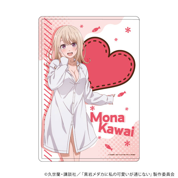 黒岩メダカに私の可愛いが通じない　プレゼント　複製原画＆クリアファイル　モナ キャラクリアケース「TVアニメ『黒岩メダカに私の可愛いが通じ