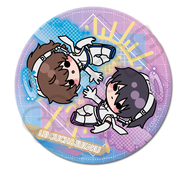 コードギアス 反逆のルルーシュ GIGO 缶バッジ ルルーシュ 3点セット コードギアス 反逆のルルーシュ』第3弾 3way缶バッジ M-YG (ルルーシュ