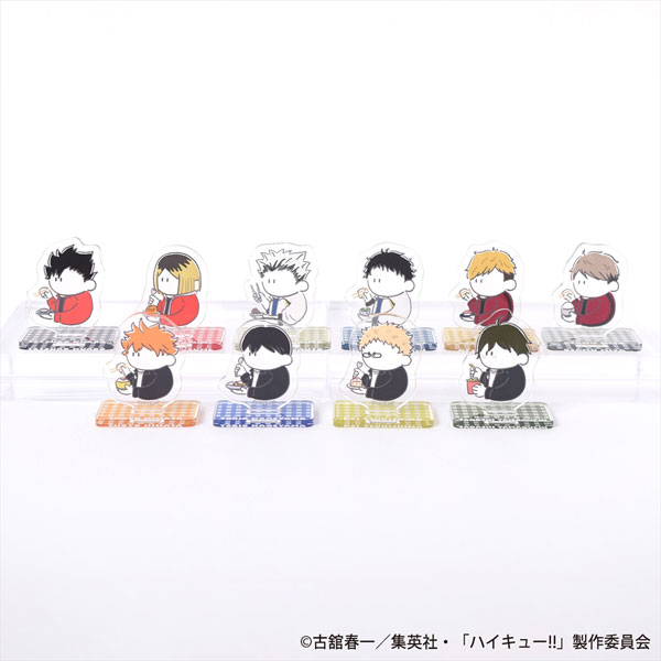ハイキュー！！ トレーディングミニアクリルスタンド -いただきますvol.1- 10個入りBOX[日本テレビサービス]