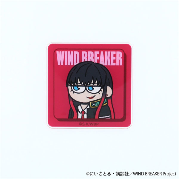 WIND BREAKER ジロリ アクリルステッカー 椿野佑[日本テレビサービス]