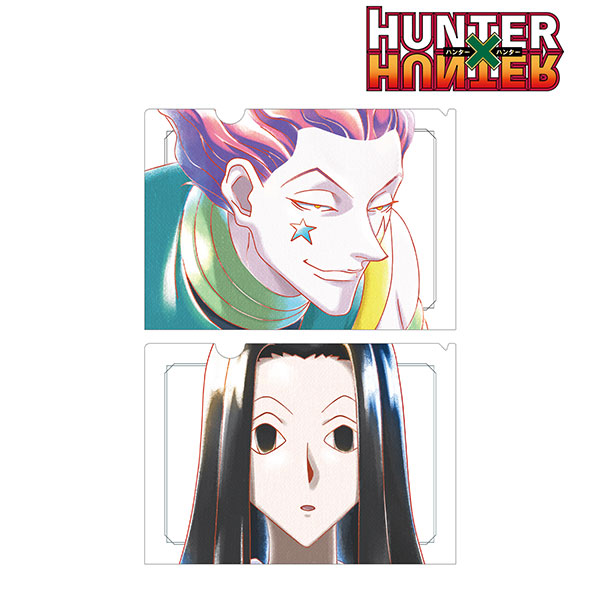 HUNTER×HUNTER Ani-Art aqua label 第2弾 クリアファイル2枚